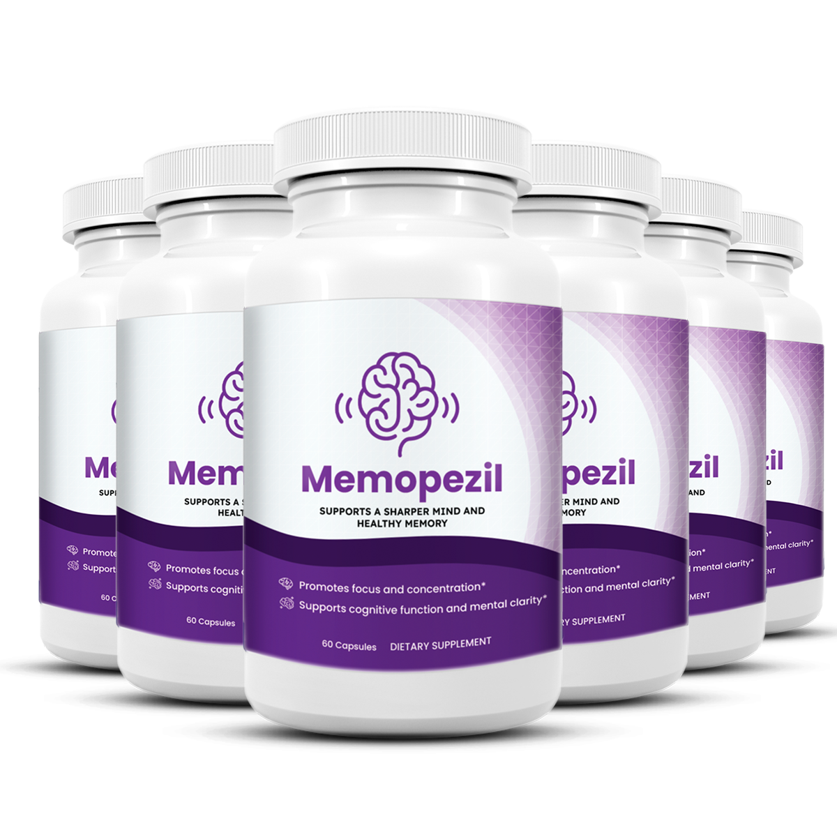 Memopezil 6-bottle pack